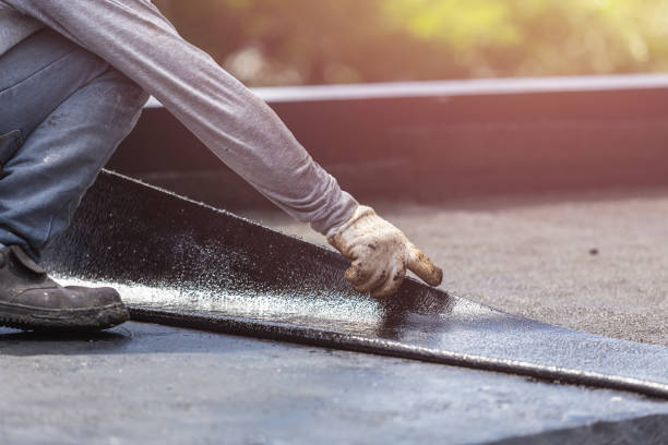 Professional Emergency Waterproofing technician working in Friesland, WI